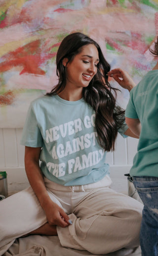 friday + saturday: never go against the family t shirt