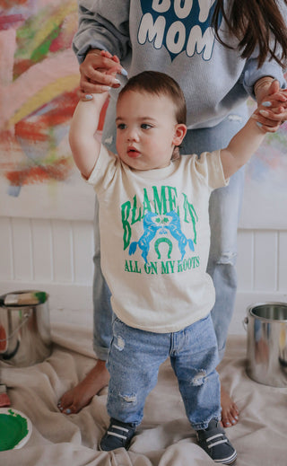 charlie southern: blame it all on my roots toddler tee
