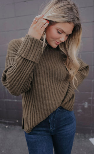 pistola: dallas relaxed turtle neck sweater