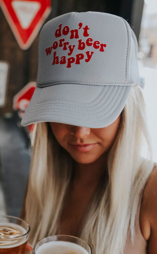 friday + saturday: dont worry beer trucker hat