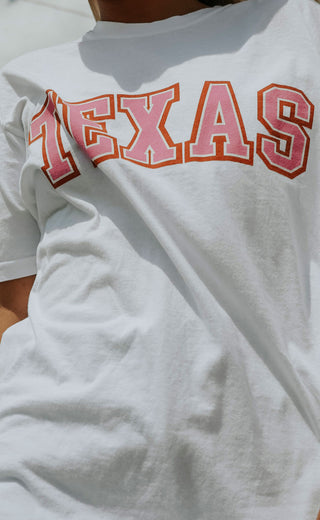 charlie southern: pink state jersey t shirt - texas