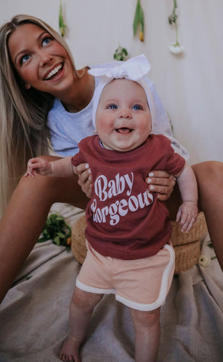 friday + saturday: baby gorgeous baby tee
