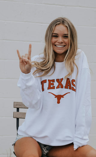 charlie southern: university of texas corded sweatshirt